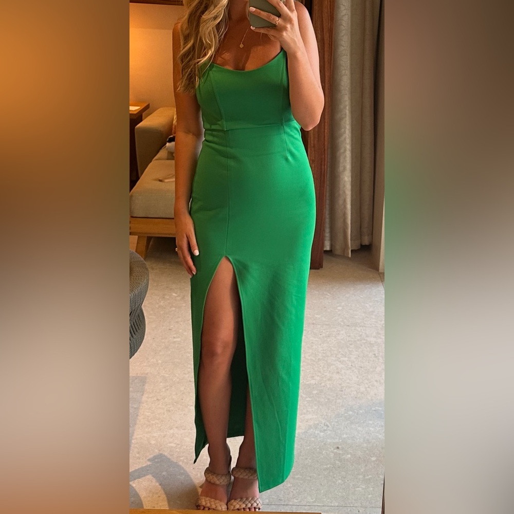 Superdown Maxi Dress with Slit